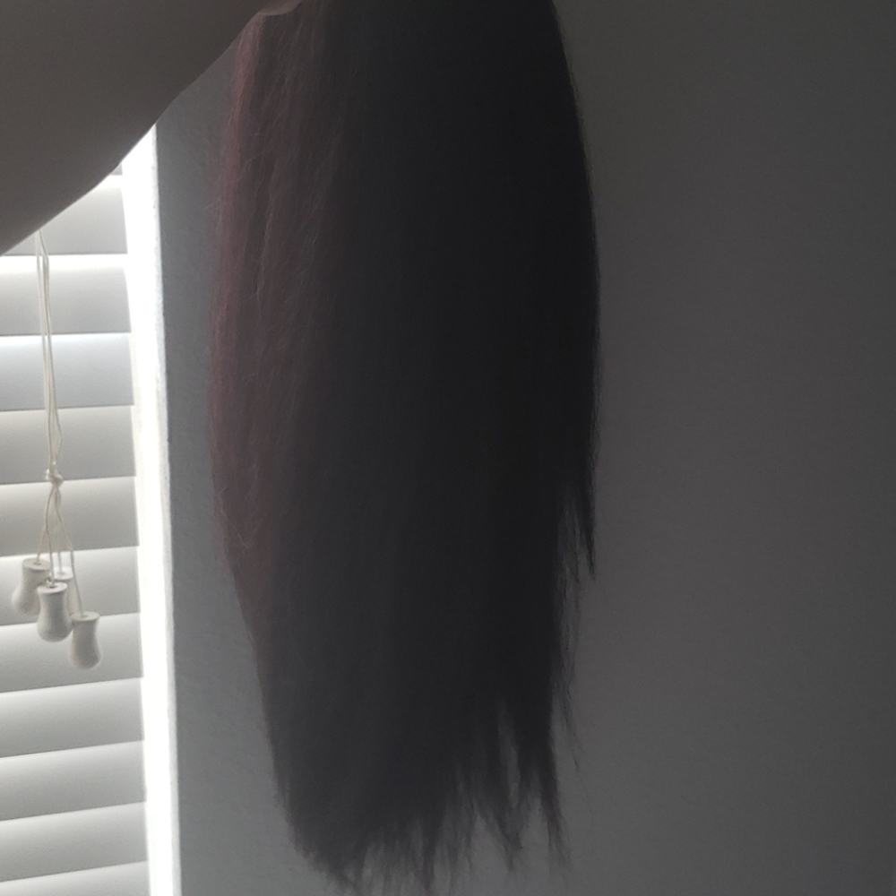 Natural texture ponytail  99j/1b